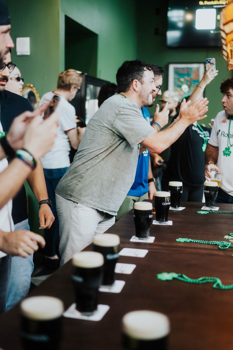 Professional event photography from St. Patrick's Day at The Leinster Miami